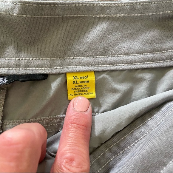 Cabela's Guidewear Shorts Women XL Grey Quick Dry Pockets Outdoor Hiking Kayak - Picture 4 of 10